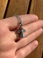 Load image into Gallery viewer, collier funéraire ange