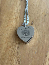 Load image into Gallery viewer, Collier Urne Coeur Arbre de vie - photo 1