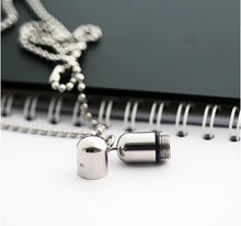 Load image into Gallery viewer, Pendentif Funéraire Mignon Argent - photo 2