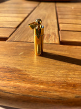 Load image into Gallery viewer, pendentif transparent doré urne funeraire