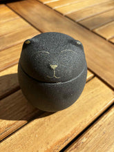 Load image into Gallery viewer, urne cineraire chat noire