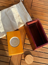 Load image into Gallery viewer, composants urne funeraire bois flower