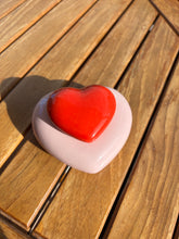 Load image into Gallery viewer, urne funeraire ceramique coeur