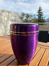 Load image into Gallery viewer, urne funeraire violette