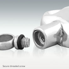 Load image into Gallery viewer, Urn Pendant: Silver heart