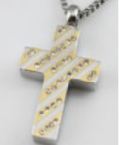 Load image into Gallery viewer, Urn Pendant Cross LOTA