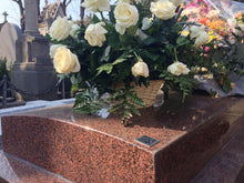 Load image into Gallery viewer, Funeral plate QR code for gravestone