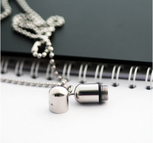 Load image into Gallery viewer, pendentif mignon argent ouvert