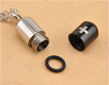 Load image into Gallery viewer, Funeral Pendant Cute Black