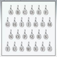 Alphabet Charm