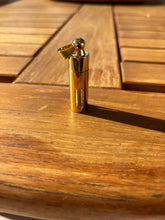 Load image into Gallery viewer, Pendentif Funéraire Transparent Doré - photo 1
