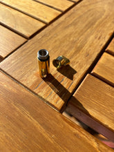 Load image into Gallery viewer, Pendentif Funéraire Transparent Doré - photo 3
