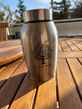 Load image into Gallery viewer, urne argentee acier
