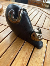 Load image into Gallery viewer, Urne Chat Tête Or - photo 1
