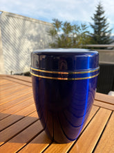 Load image into Gallery viewer, urne cineraire bleue
