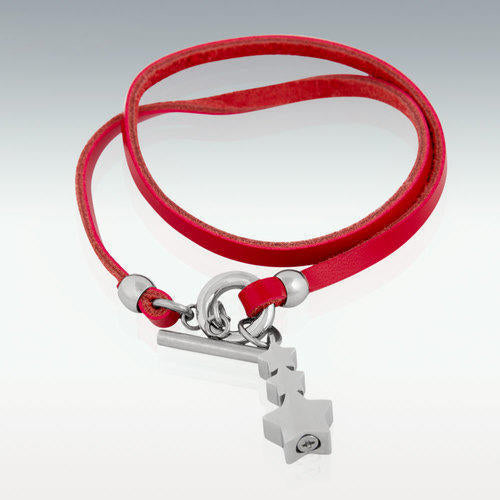 Heart Charm Bracelet - Cinerary Jewelry