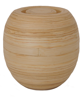 Bamboo urn BAKKA