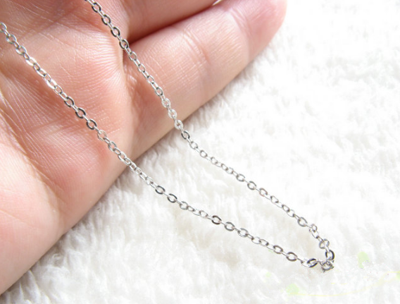 Necklace Semi Silver D