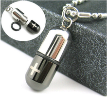 Load image into Gallery viewer, Funeral Pendant Cute Black
