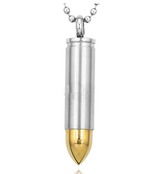 Pendentif Funéraire Balle OR