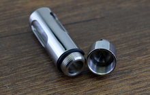 Load image into Gallery viewer, pendentif cineraire transparent ouvert cendres
