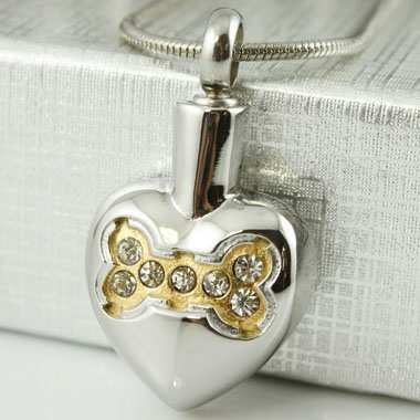 Urne Pendentif Cœur Diama